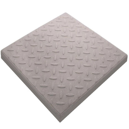 Castle Composites 297x297x20mm Checkerplate Promenade Slab - JJ Building Materials