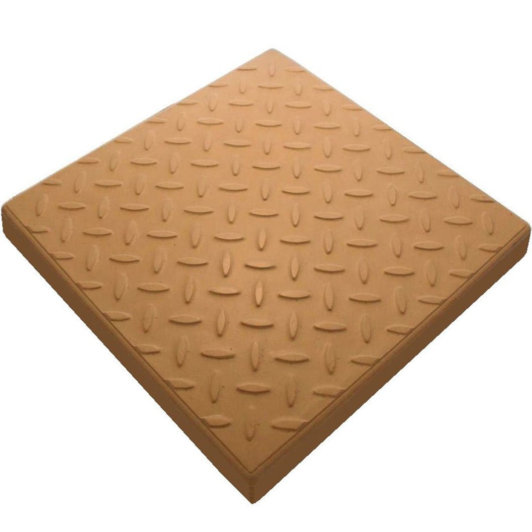 Castle Composites 297x297x20mm Checkerplate Promenade Slab - JJ Building Materials