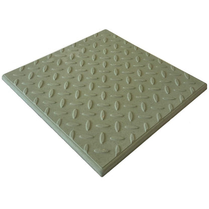 Castle Composites Checkerplate Promenade Tiles - JJ Building Materials