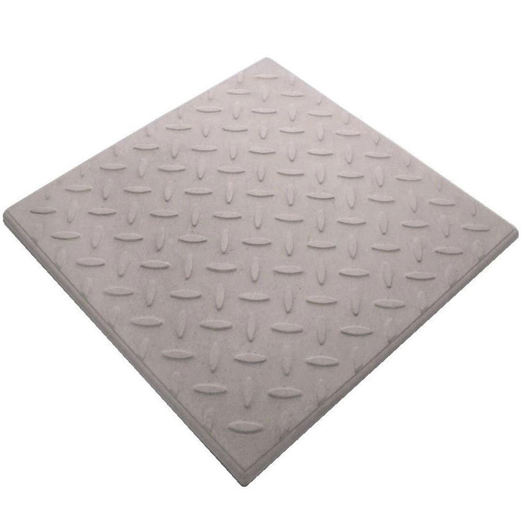 Castle Composites Checkerplate Promenade Tiles - JJ Building Materials