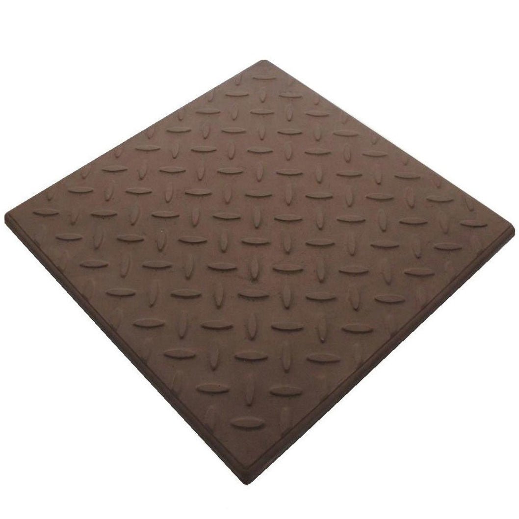 Castle Composites Checkerplate Promenade Tiles - JJ Building Materials