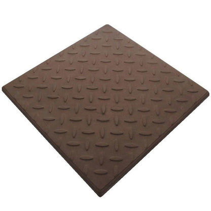 Castle Composites Checkerplate Promenade Tiles - JJ Building Materials