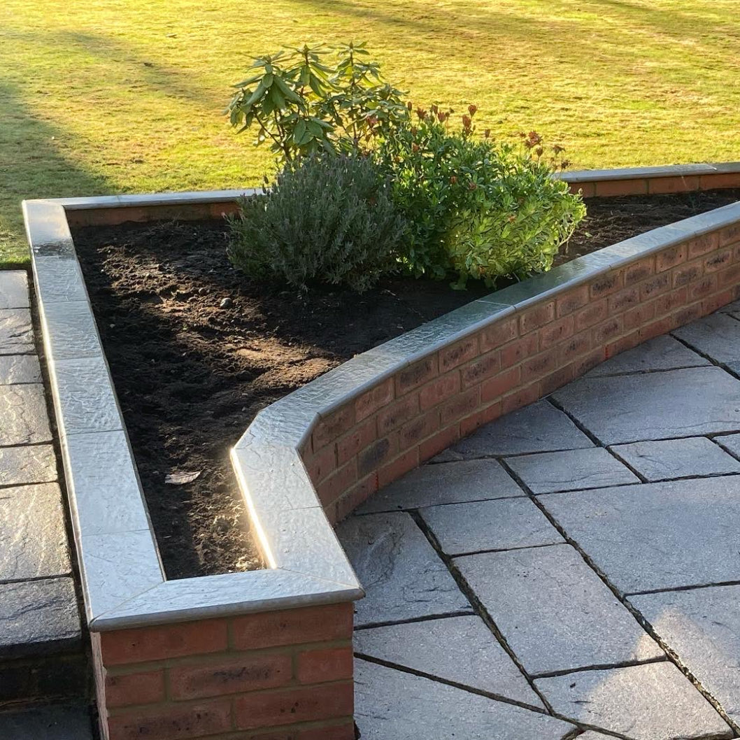 Castle Composites Flat Porcelain Coping Stones - JJ Building Materials