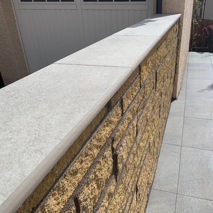 Castle Composites Flat Porcelain Coping Stones - JJ Building Materials