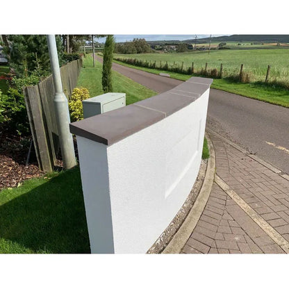 Castle Composites Once Weathered Concrete Coping Stones - JJ Building Materials