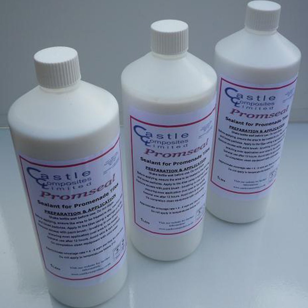 Castle Composites Promanade Tile Promseal Sealer - 1 Litre Bottle - JJ Building Materials