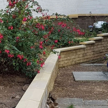 Castle Composites Twice Weathered Concrete Coping Stones - JJ Building Materials