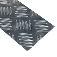 Checker Plate Natural Aluminium Full Sheet 1.5mm Thick (Unsleeved) - JJ Building Materials