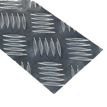 Checker Plate Natural Aluminium Full Sheet - JJ Building Materials