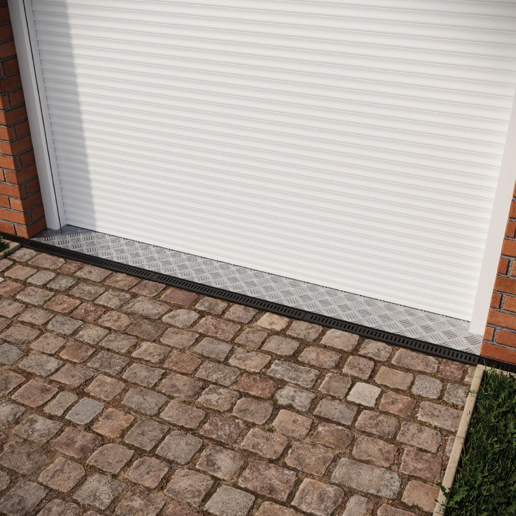Checker Plate Natural Aluminium Full Sheet - JJ Building Materials