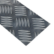 Checker Plate Natural Aluminium Full Sheet - JJ Building Materials