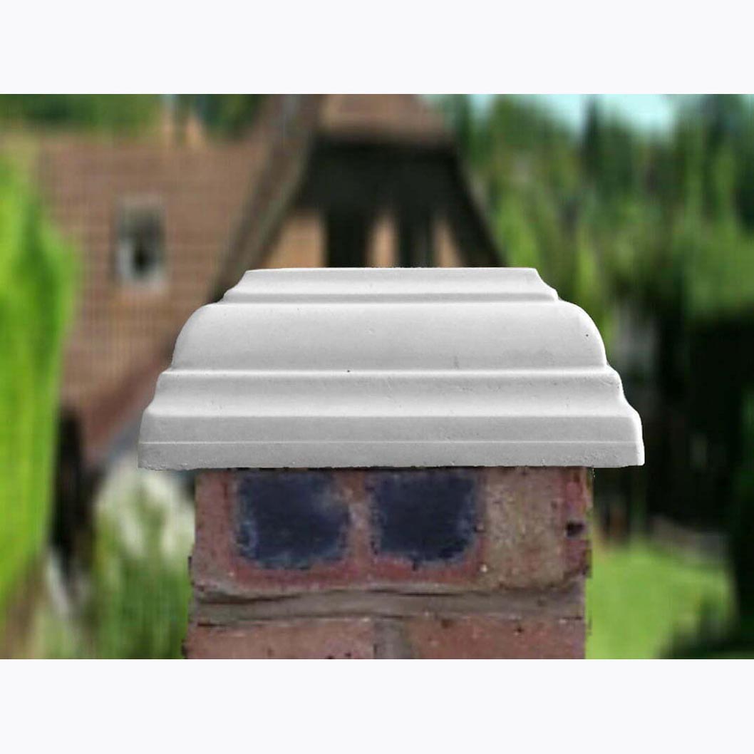 Classical Creations Stepped Flat Pier Cap - JJ Building Materials