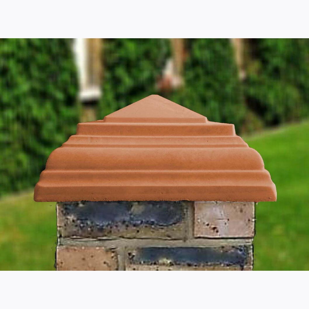 Classical Creations Stepped Peak Pier Cap - JJ Building Materials
