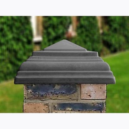 Classical Creations Stepped Peak Pier Cap - JJ Building Materials