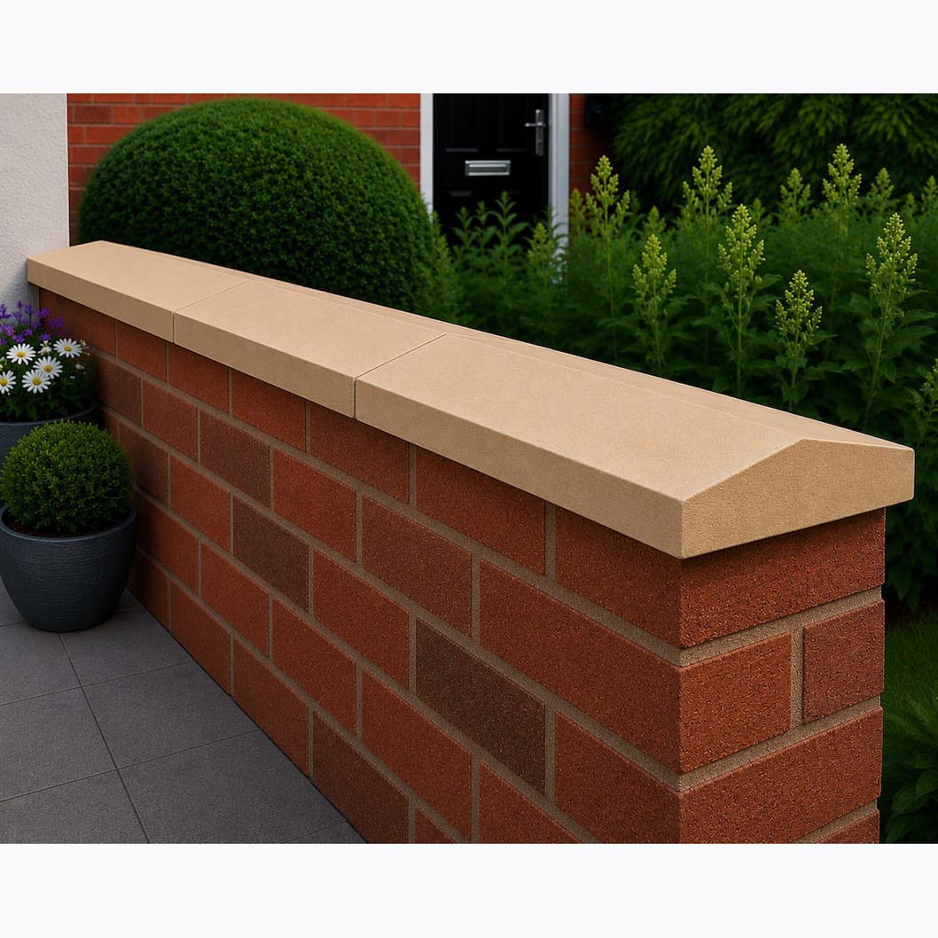 Classical Creations Twice-Weathered Apex Coping - JJ Building Materials