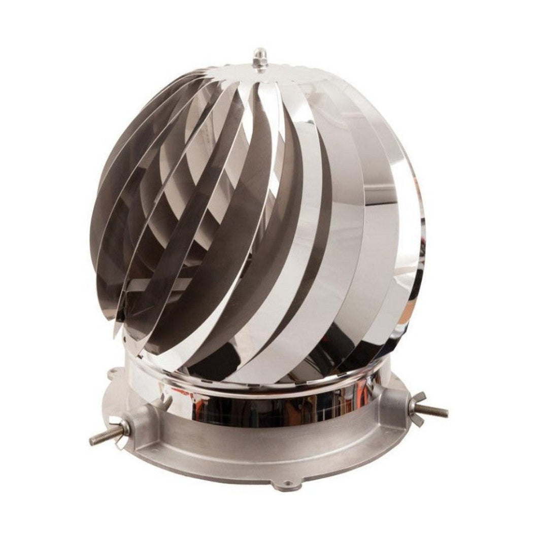 Colt Cowls Chimney Pot-Spinner Cowl Rotorvent Turbolite Stainless Steel - JJ Building Materials