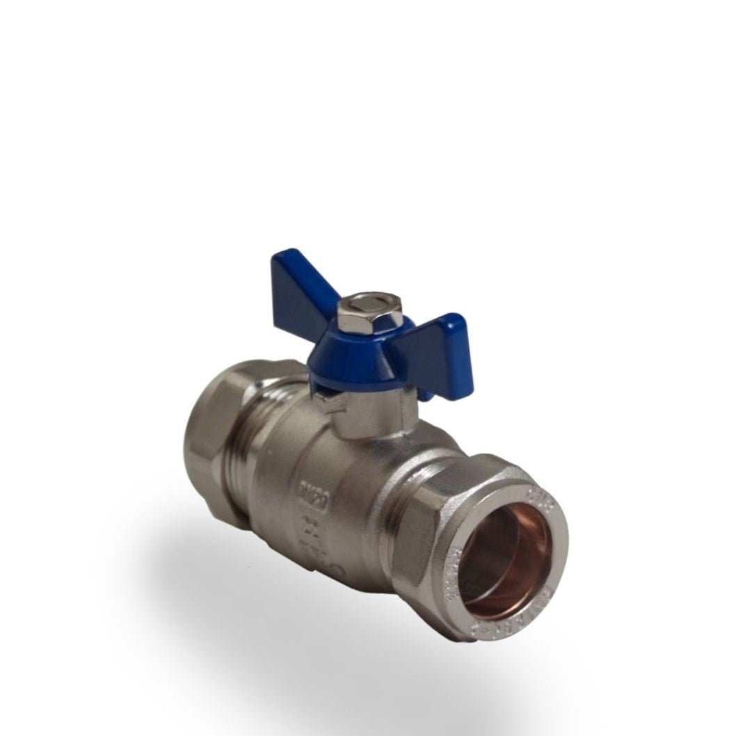Compression T Bar Handle Butterfly Valve - JJ Building Materials