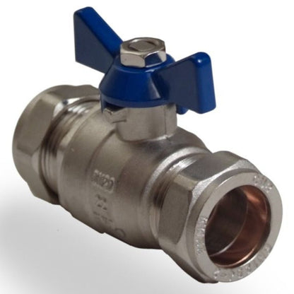 Compression T Bar Handle Butterfly Valve - JJ Building Materials
