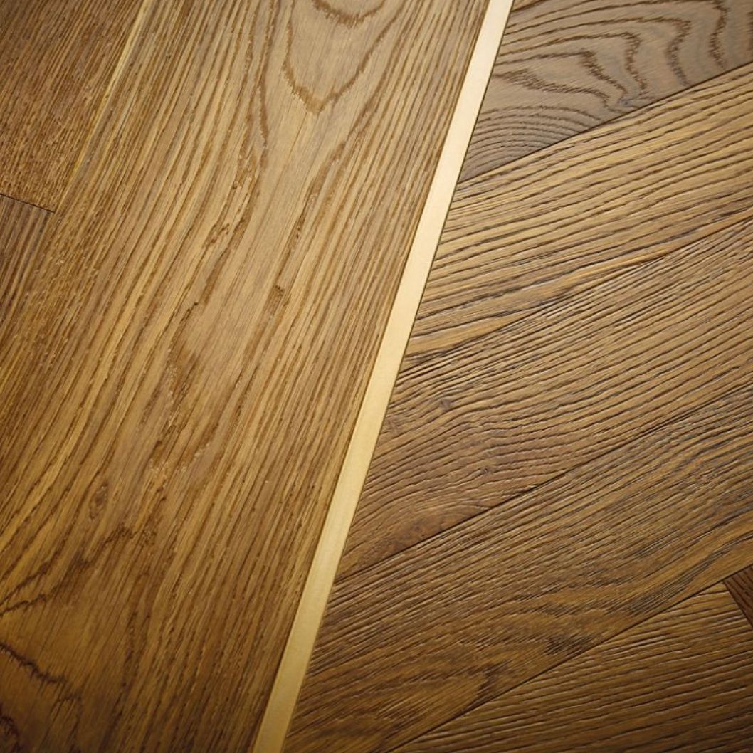 Congaree Smoked Oak Plank Brushed UV Oil Engineered Wood Flooring - 2.17m2 Pack Size | Contemporary Range - JJ Building Materials