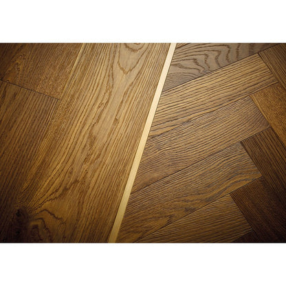 Congaree Smoked Oak Plank Brushed UV Oil Engineered Wood Flooring - 2.17m2 Pack Size | Contemporary Range - JJ Building Materials