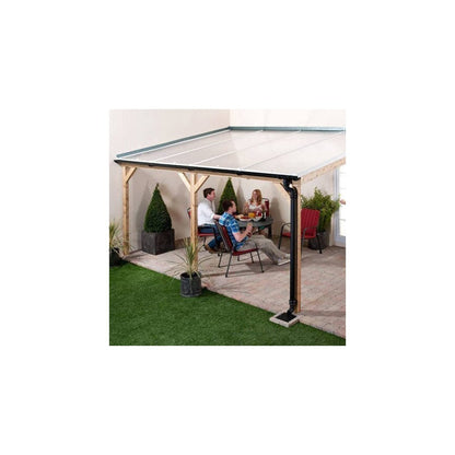 Corotherm Bronze 16mm Triplewall Polycarbonate Roofing Sheet - Ariel Plastics - JJ Building Materials