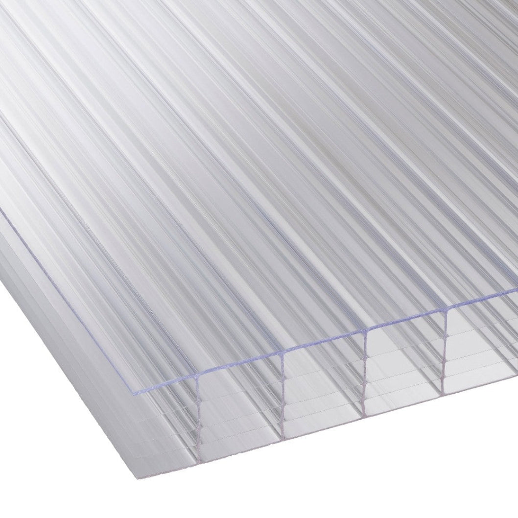 Corotherm Clear 25mm 7Xwall Polycarbonate Roofing Sheet - Ariel Plastics - JJ Building Materials