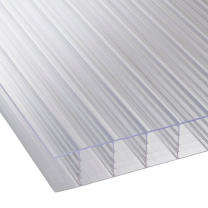 Corotherm Clear 25mm 7Xwall Polycarbonate Roofing Sheet - Ariel Plastics - JJ Building Materials