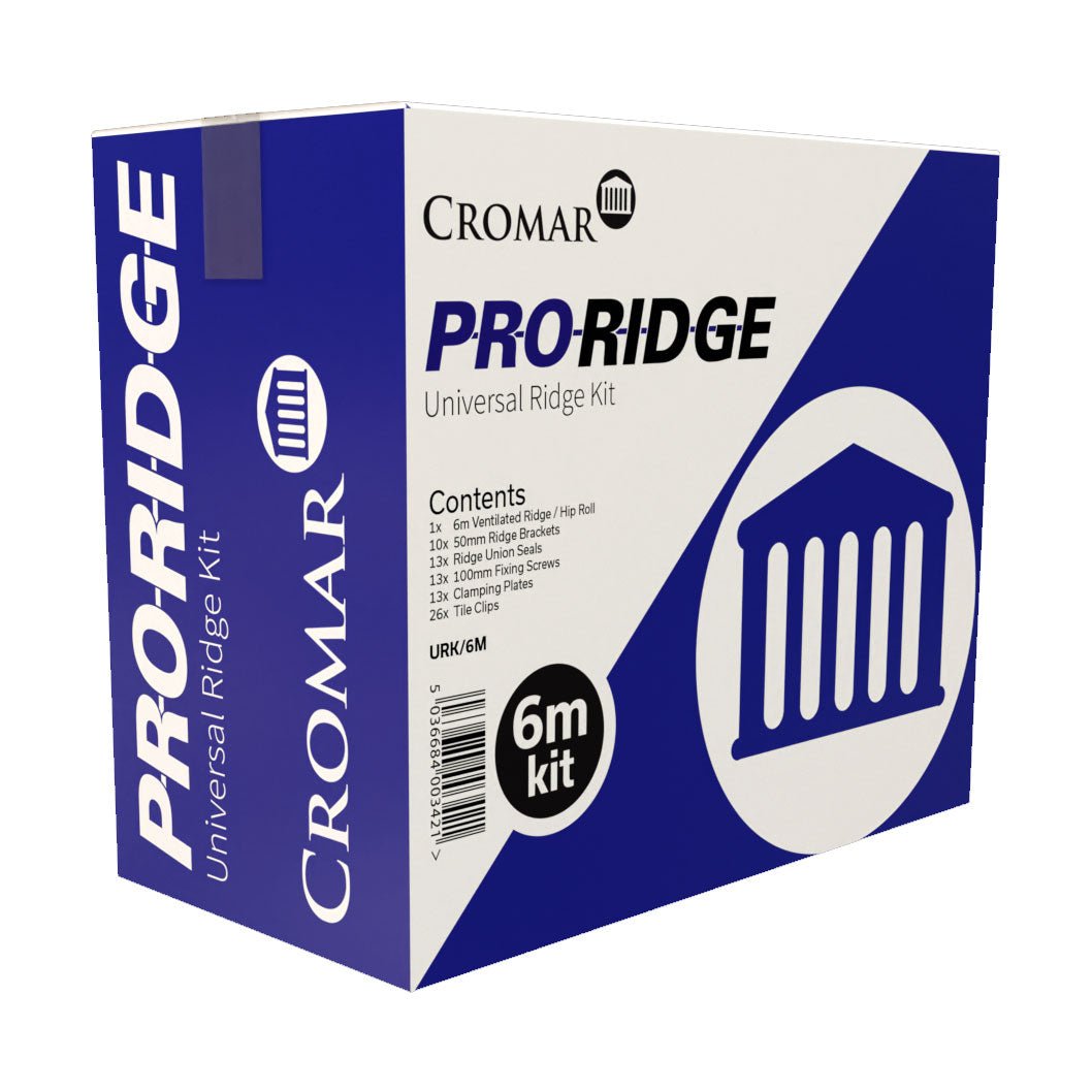 Cromar Pro Ridge Uni - Ridge System - Kit 6m - JJ Building Materials