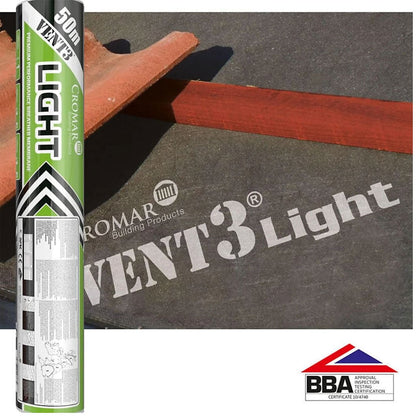 Cromar Vent 3 Light Breathable Membrane - JJ Building Materials