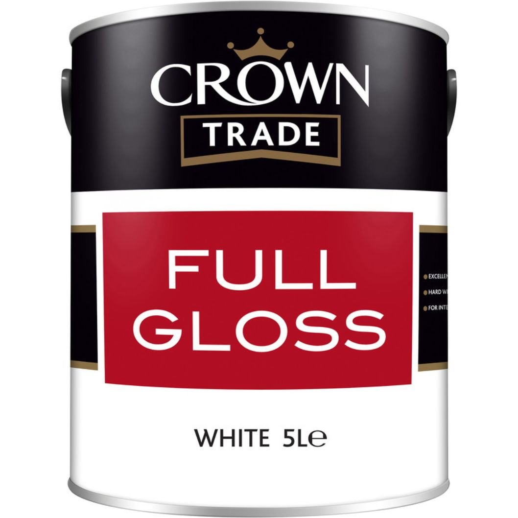 Crown Trade Full Gloss Paint - JJ Building Materials