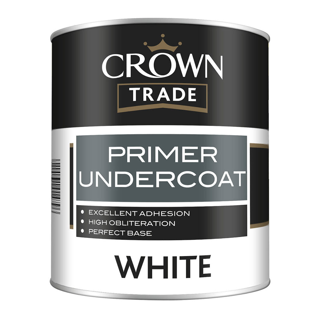 Crown Trade Primer Undercoat White - JJ Building Materials