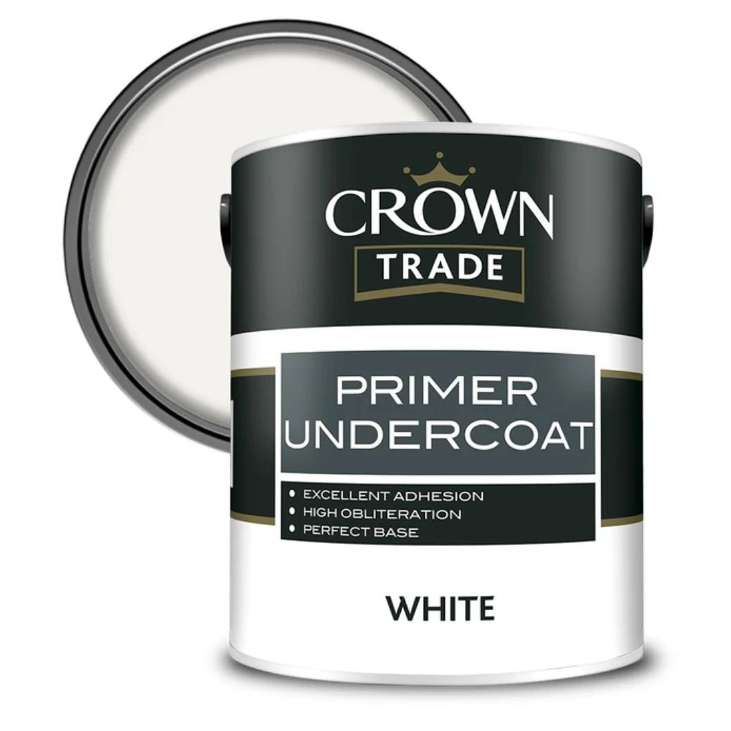 Crown Trade Primer Undercoat White - JJ Building Materials