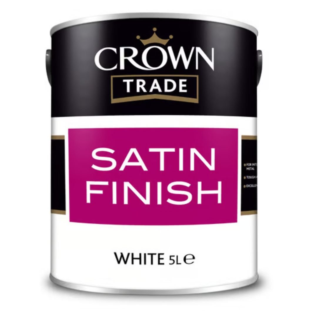 Crown Trade Satin Finish Paint - JJ Building Materials