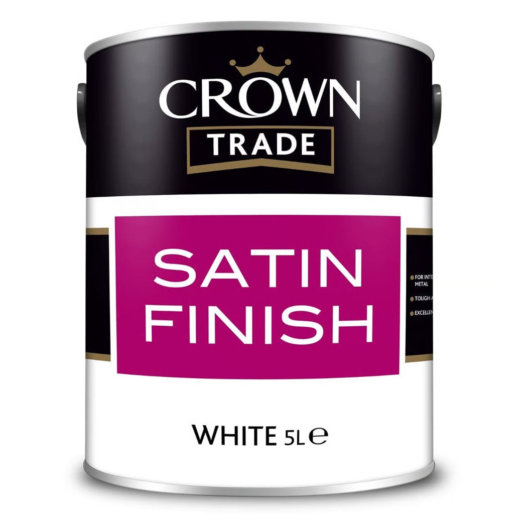 Crown Trade Satin Finish Paint - JJ Building Materials