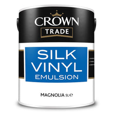 Crown Trade Silk Vinyl Emulsion Magnolia - JJ Building Materials