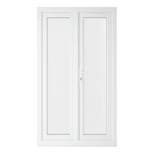 Crystal UPVC French Door White ClearTriple Glazing Left Hand Master 150mm Cill Included - JJ Building Materials