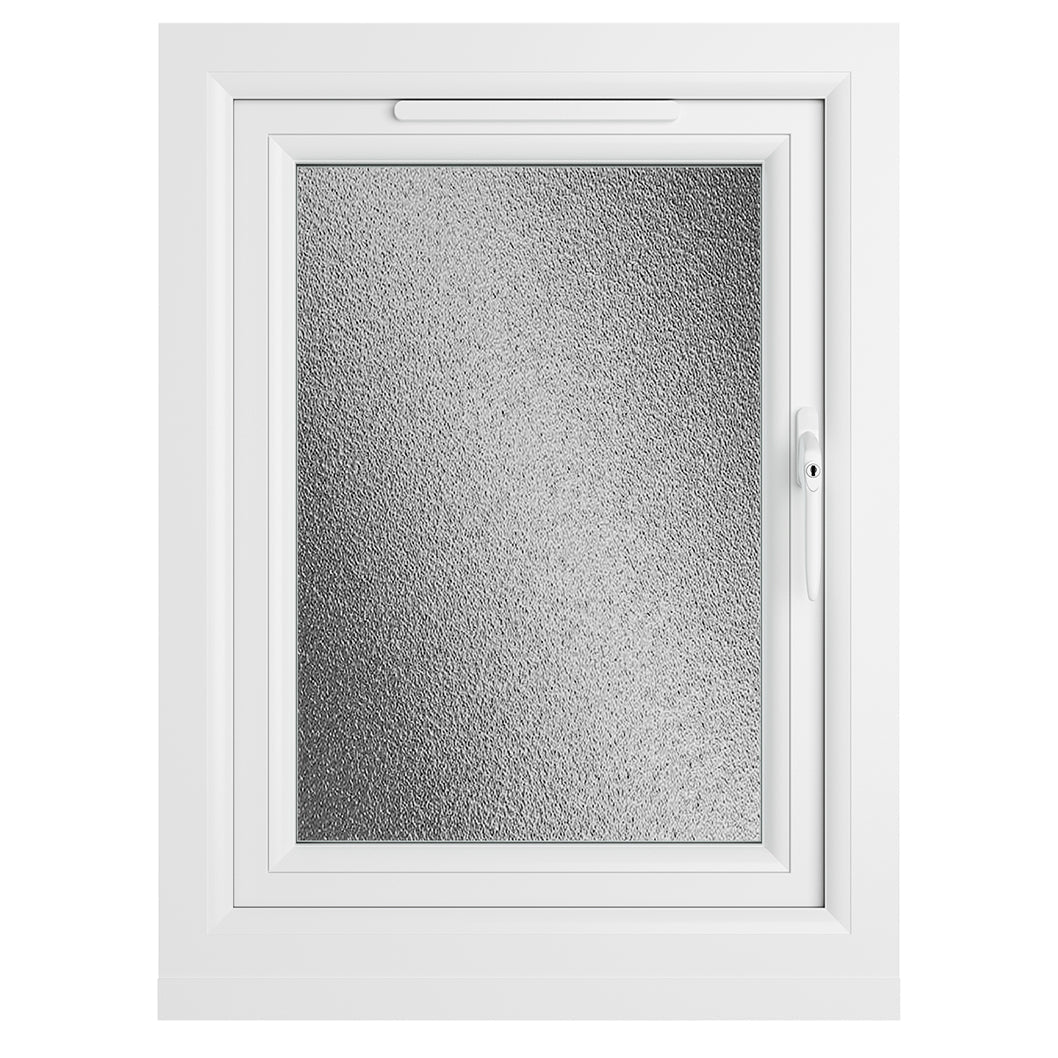 Crystal UPVC Grey 7016 Casement Window Right Hand Side Hung Obscure Glazing - JJ Building Materials