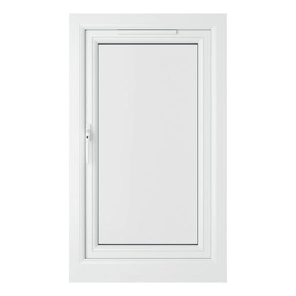 Crystal UPVC Grey 7016 Casement Window White Int Left Side Hung Clear Glazing - JJ Building Materials