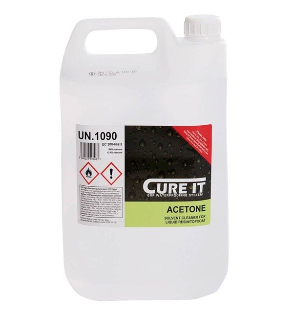 Cure - It Acetone - JJ Building Materials