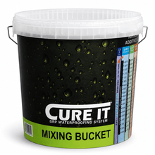 Cure It Mixing Bucket Printed Measurements 10 Litre - JJ Building Materials