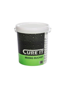 Cure It Mixing Bucket Printed Measurements 10 Litre - JJ Building Materials