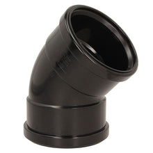 Davant 110mm Ring Seal Push - Fit Soil 135 Degree Double Socket Bend - JJ Building Materials