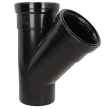 Davant 110mm Ring Seal Push - Fit Soil 135 Degree Double Socket Branch Tee - JJ Building Materials
