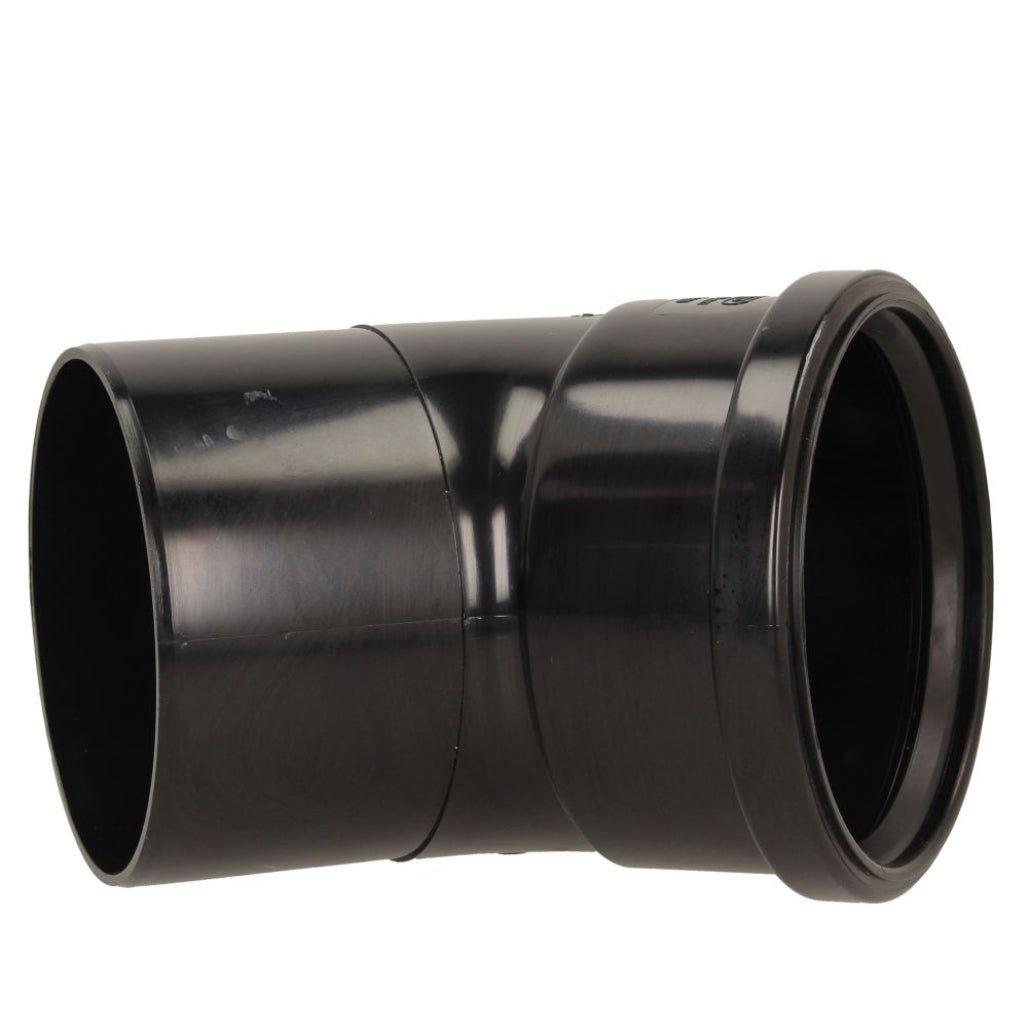 Davant 110mm Ring Seal Push - Fit Soil 135 Degree Single Socket Bend - JJ Building Materials