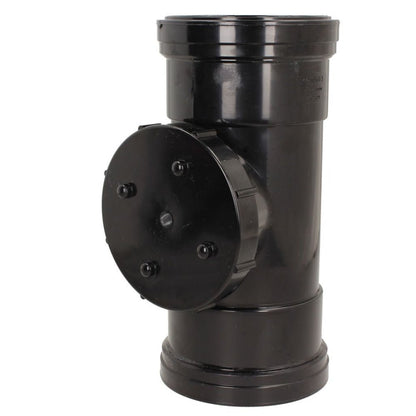 Davant 110mm Ring Seal Push - Fit Soil Double Socket Access Pipe - JJ Building Materials