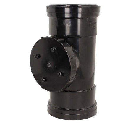 Davant 110mm Ring Seal Push-Fit Soil Double Socket Access Pipe - JJ Building Materials