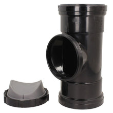 Davant 110mm Ring Seal Push - Fit Soil Double Socket Access Pipe - JJ Building Materials