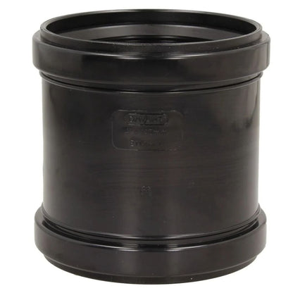 Davant 110mm Ring Seal Push-Fit Soil Double Socket Coupler - JJ Building Materials