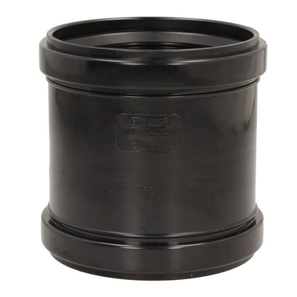 Davant 110mm Ring Seal Push-Fit Soil Double Socket Coupler - JJ Building Materials