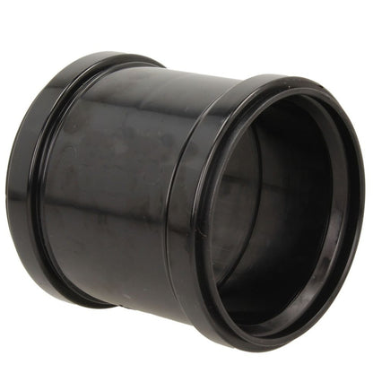 Davant 110mm Ring Seal Push-Fit Soil Double Socket Coupler